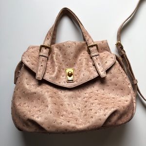 Marc Jacobs ostrich blush bag